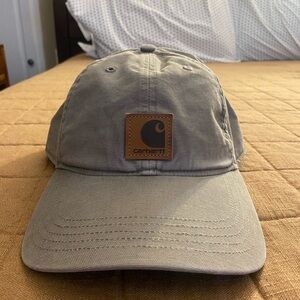 Carhartt Gray Cap with Logo Patch